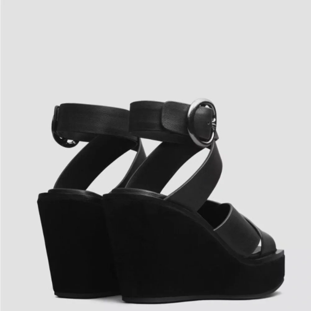 New! Rag & Bone Santiago Crisscross Platform Sandal Size EU 41; US 11